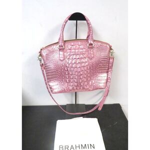 Brahmin Duxbury Satchel Mulberry Potion Melbourne Satchel Handbag
